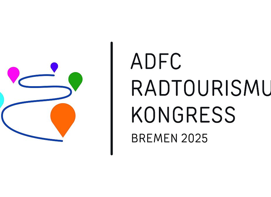 Logo ADFC-Radtourismuskongress 2025 Logo ADFC-Radtourismuskongress 2025